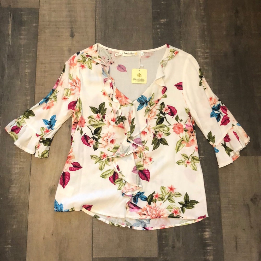 Brand New Floral Blouse!